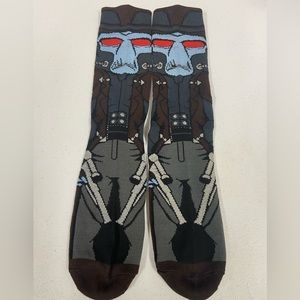 New Cad Bane Star Wars Crew Socks